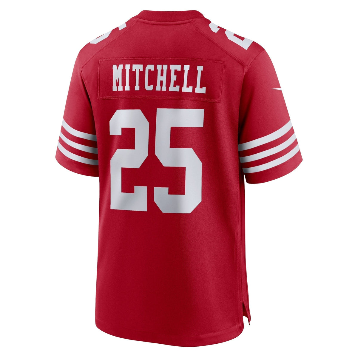 Elijah Mitchell San Francisco 49ers Nike Team Game Jersey - Scarlet