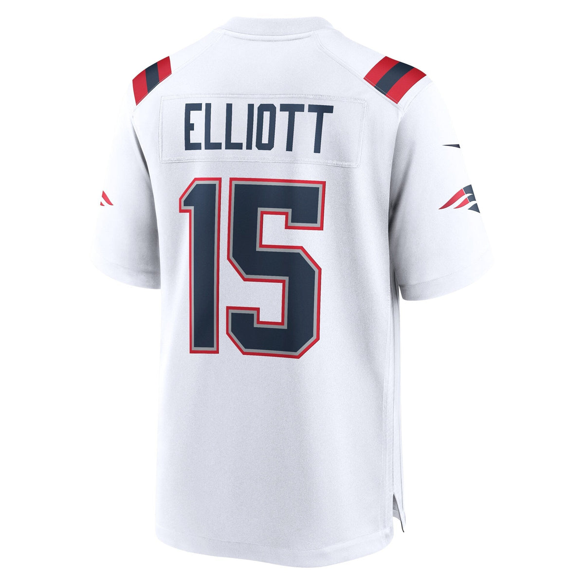 Ezekiel Elliott New England Patriots Nike Game Jersey - White