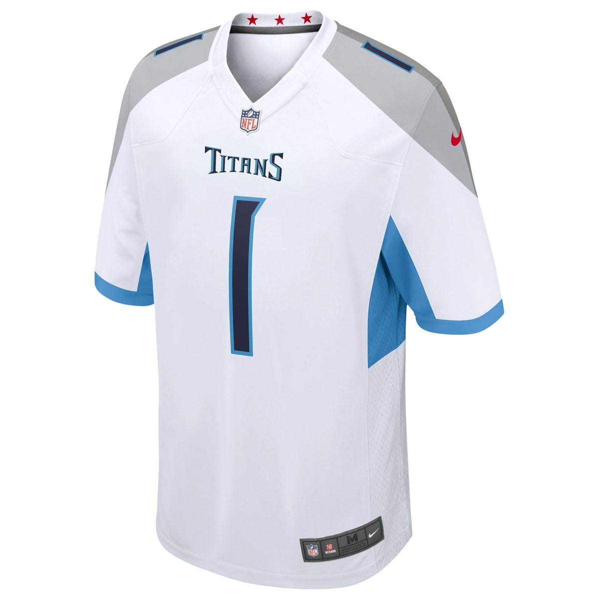 Tennessee Titans Cameron Ward Nike White 2025 NFL Draft First Round Pick Game Jersey