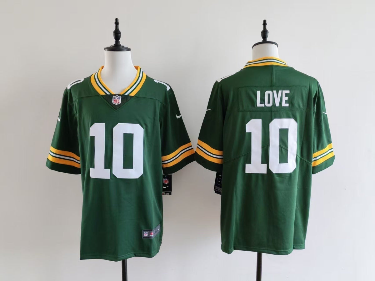 Men's Green Bay Packers Jordan Love Nike Jersey - Green
