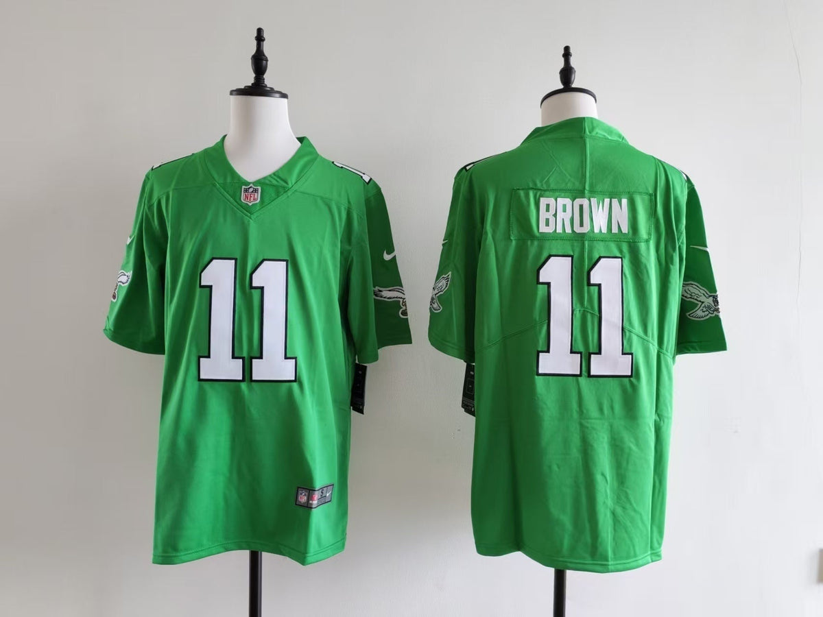 Men's Philadelphia Eagles A.J. Brown Nike Jersey-green