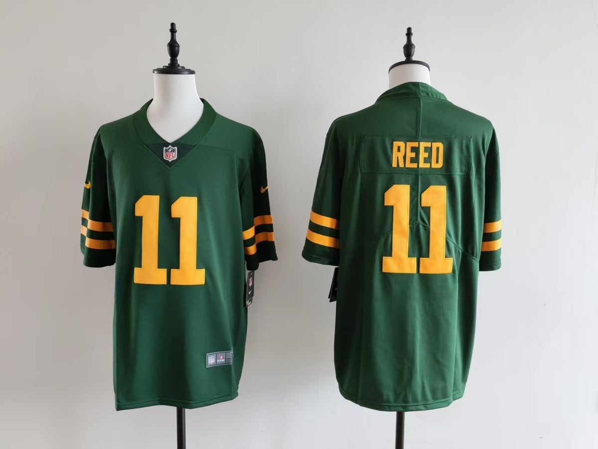 Men's Green Bay Packers Jayden Reed Nike Jersey