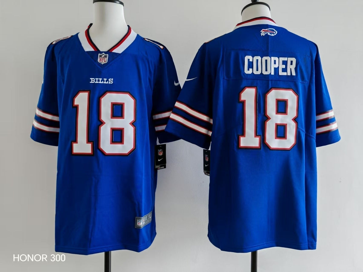 Men's Buffalo Bills Amari Cooper Jersey-Blue
