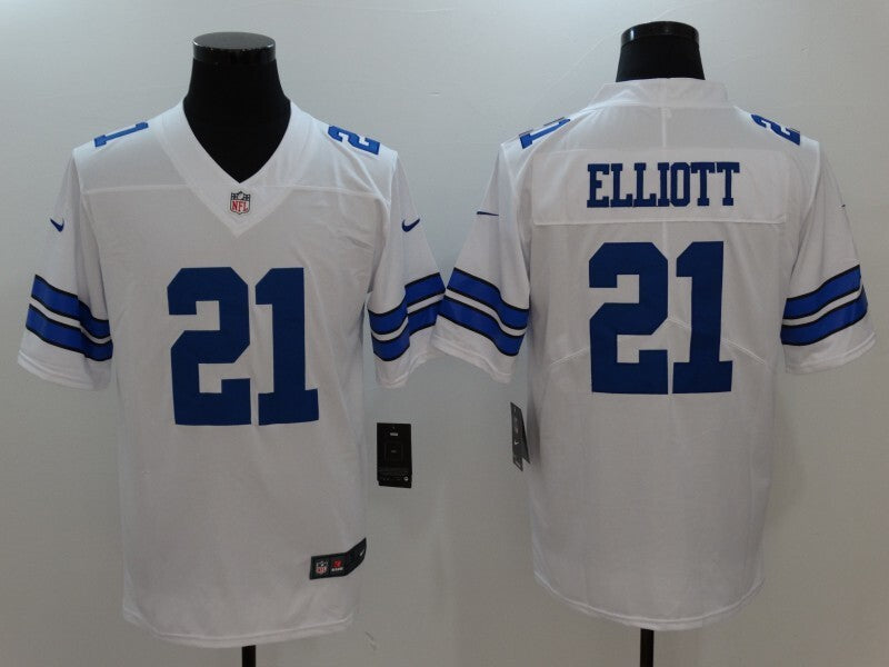 Men's Dallas cowboys Ezekiel Elliott Jersey-White