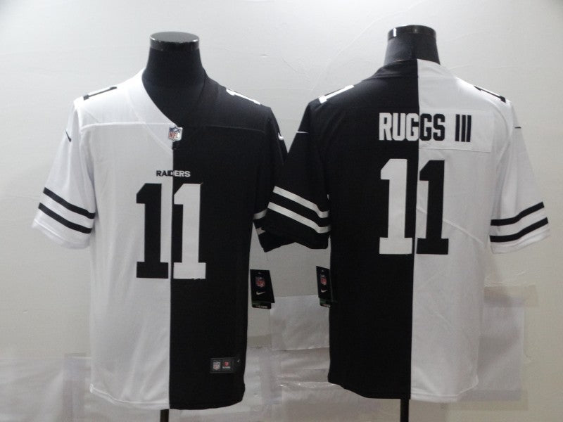 Men's Las Vegas Raiders Henry Ruggs III #11 Black/White Game Jersey1