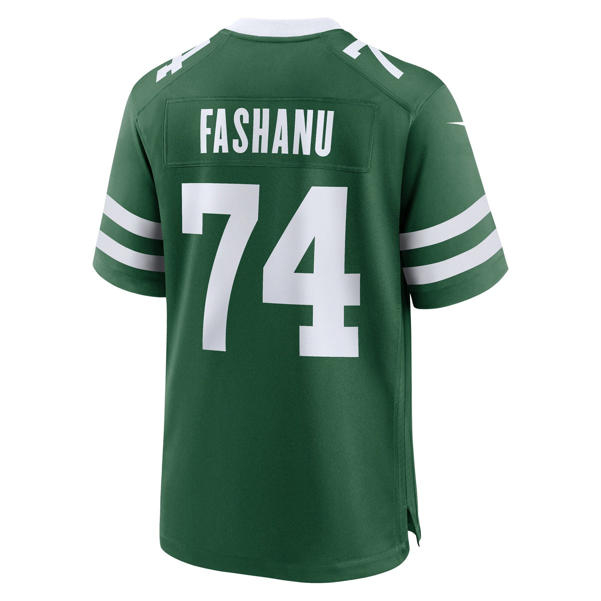 Olu Fashanu New York Jets Nike 2024 NFL Draft First Round Pick Game Jersey - Gotham Green