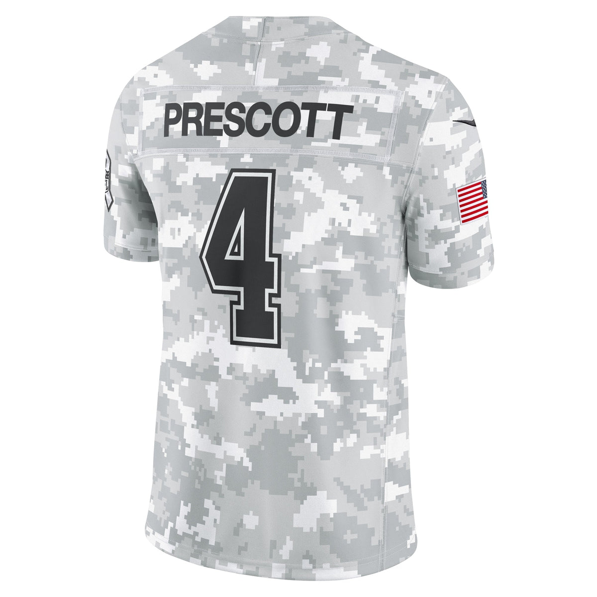 Dak Prescott Dallas Cowboys Nike 2024 Salute to Service Limited Jersey - Arctic Camo