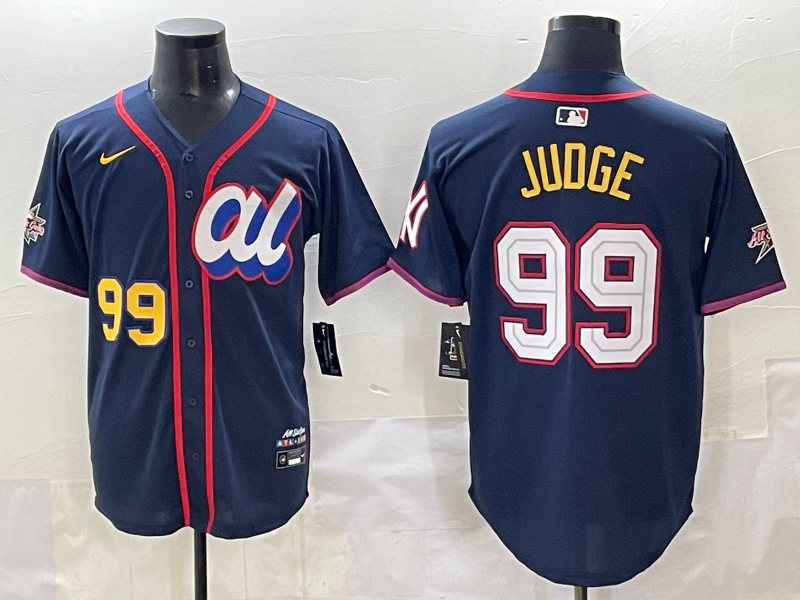 Men's American League Aaron Judge #99 Navy 2025 All-Star Edition Limited Player Jersey