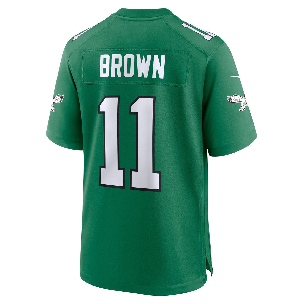 A.J. Brown Philadelphia Eagles Nike Alternate Game Jersey - Kelly Green