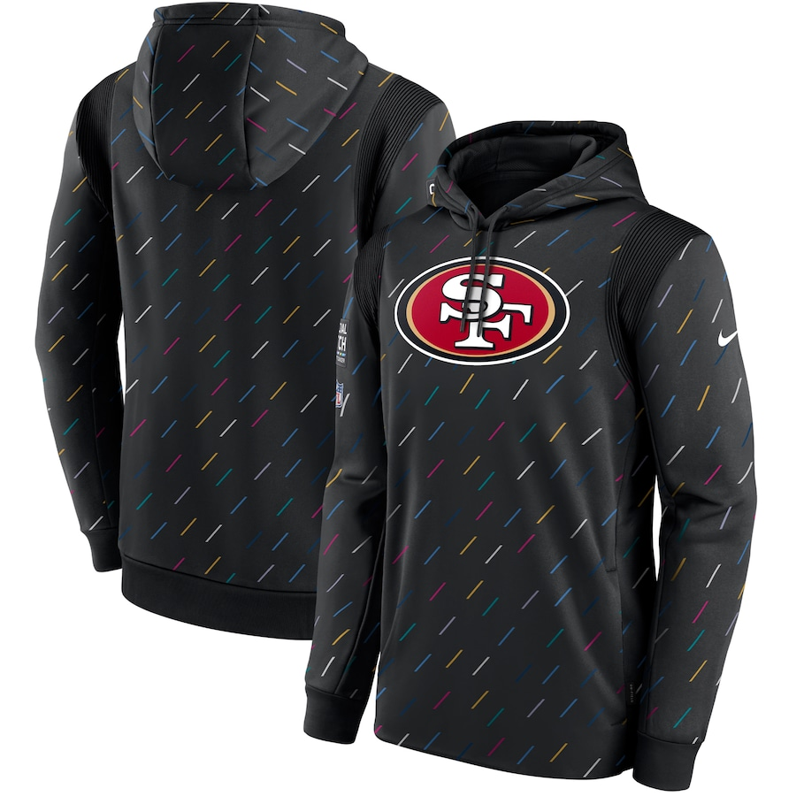 Men's San Francisco 49ers NFL 2021 Salute to Service Hoodie1 Black