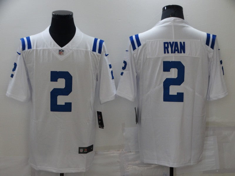 Men's Indianapolis Colts Matt Ryan #2 White Game Jersey1