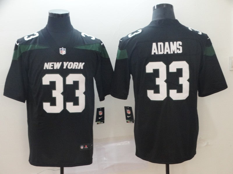 Men's New York Jets Jamal Adams #33 Black Game Jersey1