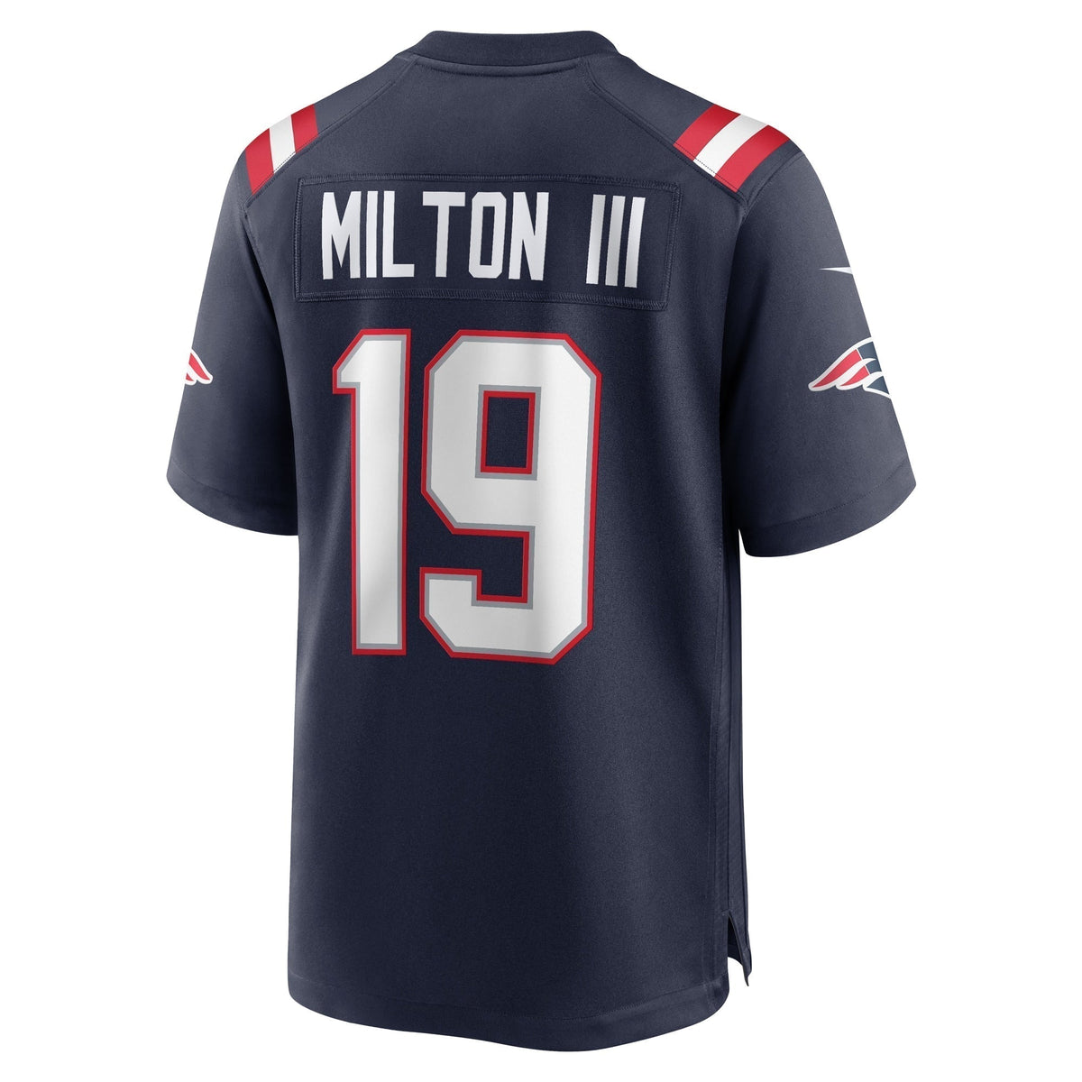 Joe Milton III New England Patriots Nike Game Jersey - Navy