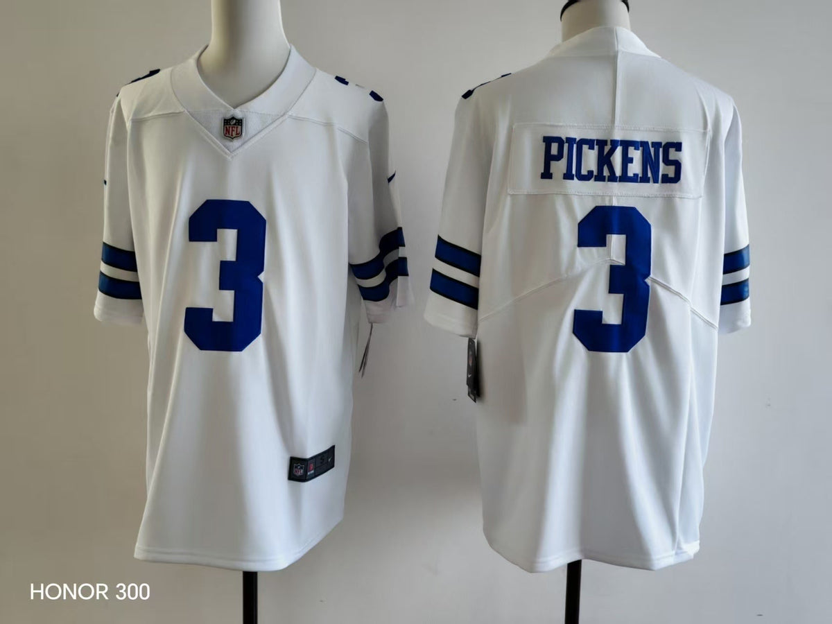 Men's Dallas cowboys George Pickens Jersey-White