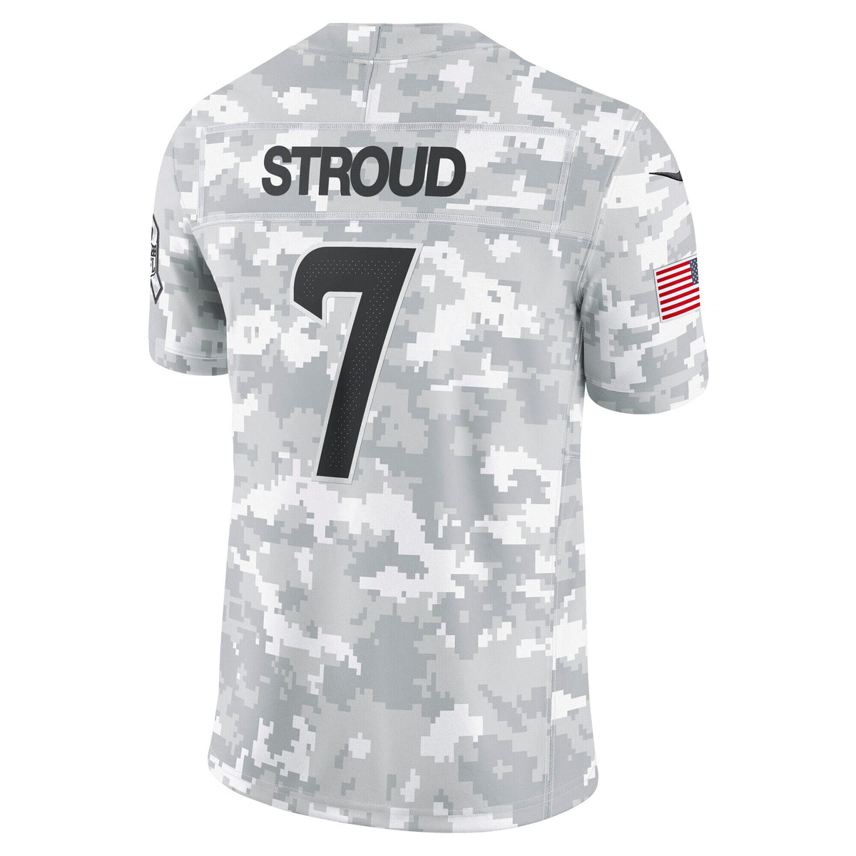 C.J. Stroud Houston Texans Nike 2024 Salute to Service Limited Jersey - Arctic Camo