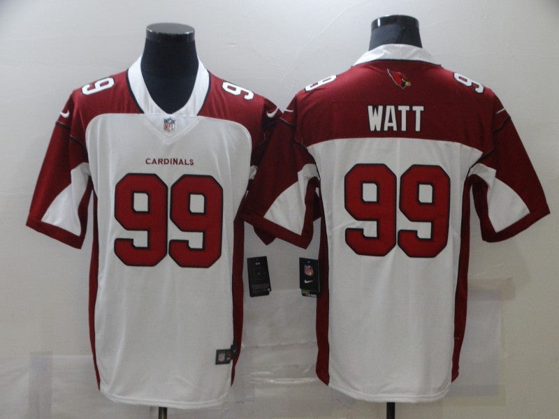 Men's Arizona Cardinals J.J. Watt #99 White Game Jersey1