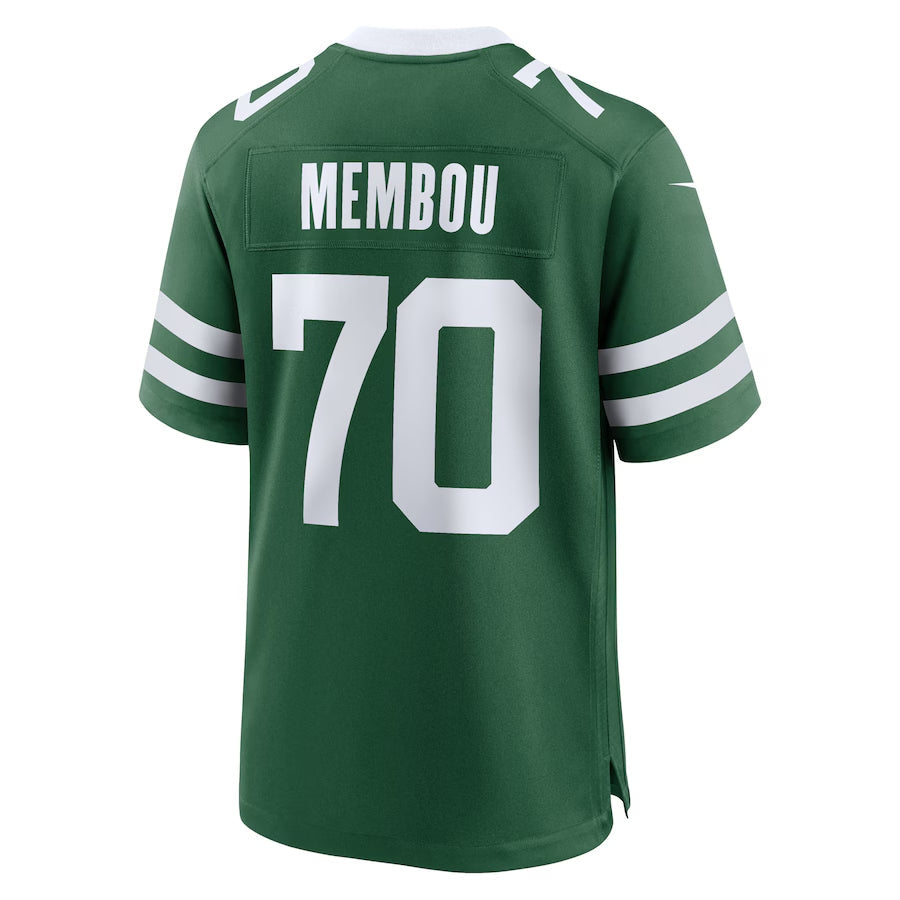 Men's New York Jets Armand Membou Nike Legacy 2025 NFL Draft First Round Pick Game Jersey