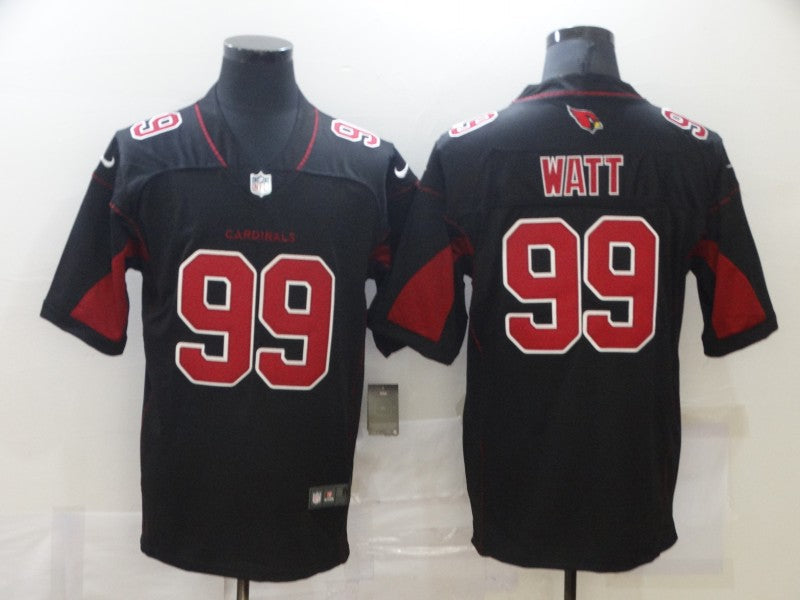 Men's Arizona Cardinals J.J. Watt #99 Black Game Jersey1