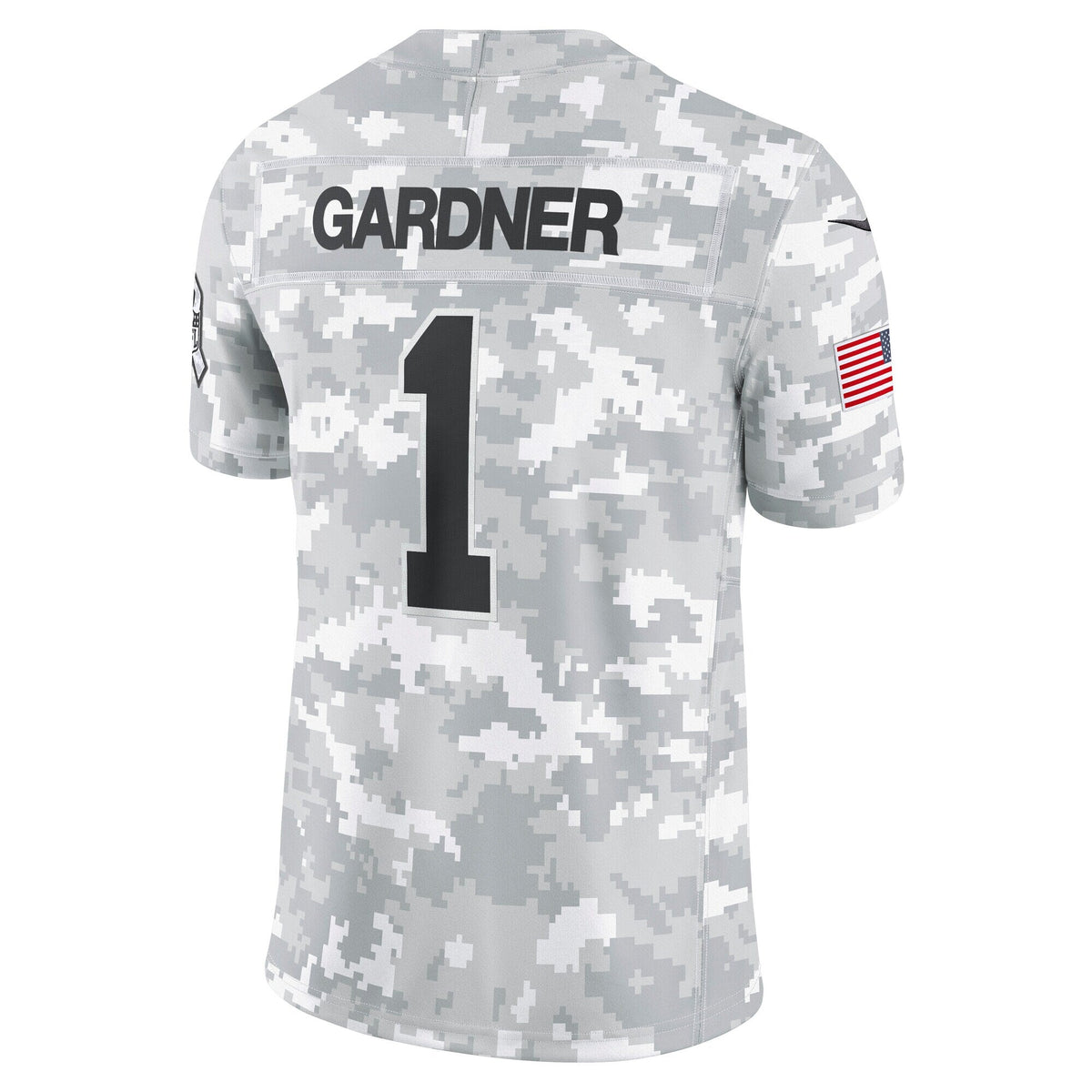 Sauce Gardner New York Jets Nike 2024 Salute to Service Limited Jersey - Arctic Camo