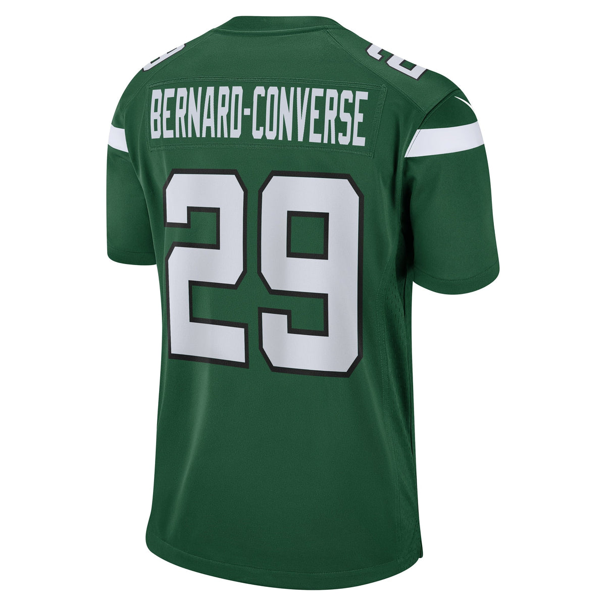 Jarrick Bernard Converse New York Jets Nike Game Jersey - Gotham Green