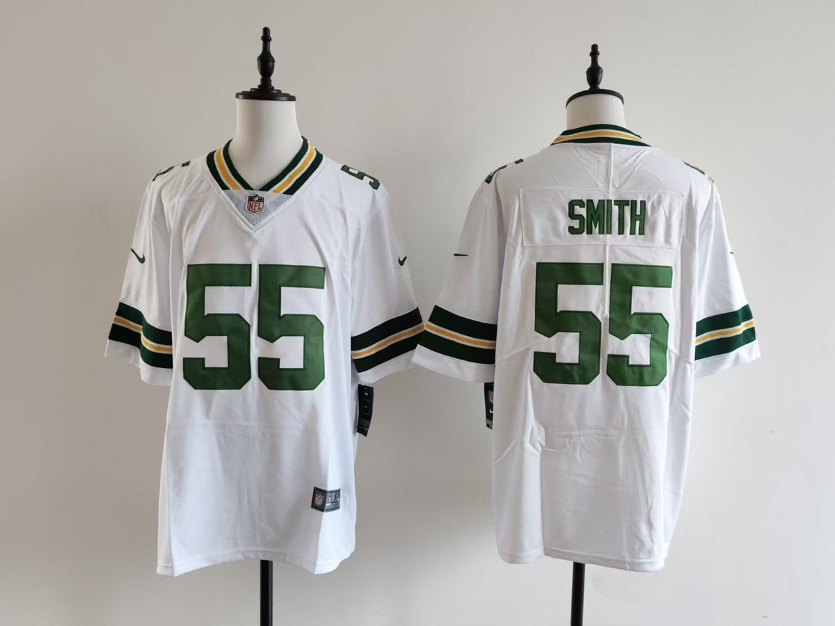 Men's Green Bay Packers Darius Smith Nike Jersey - White