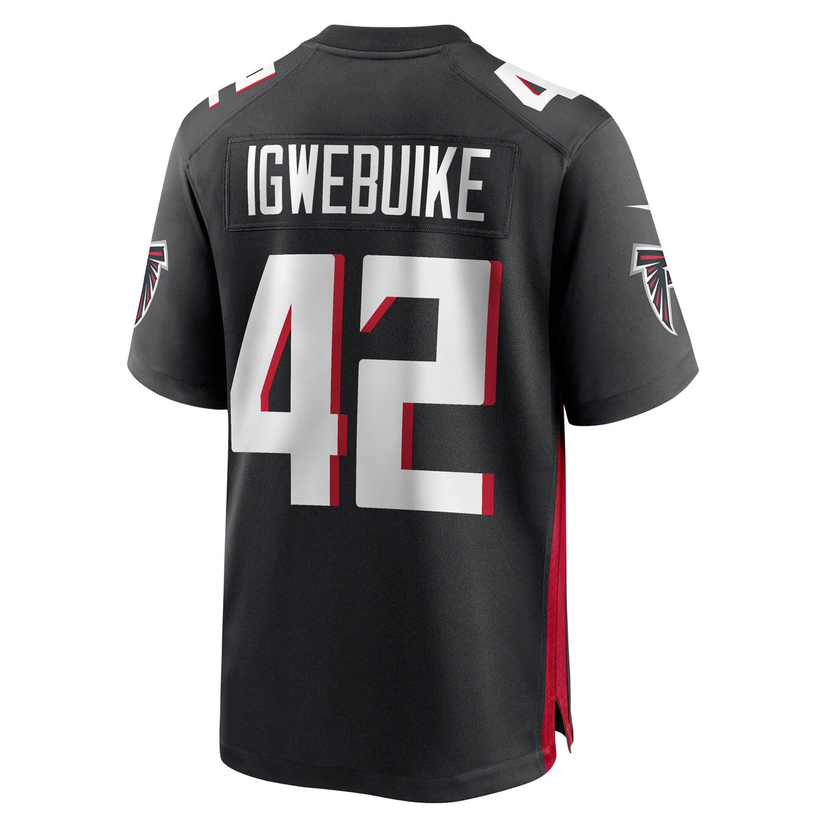 Godwin Igwebuike Atlanta Falcons Nike Game Jersey - Black