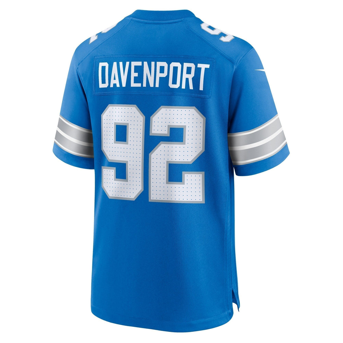 Marcus Davenport Detroit Lions Nike Team Game Jersey - Blue