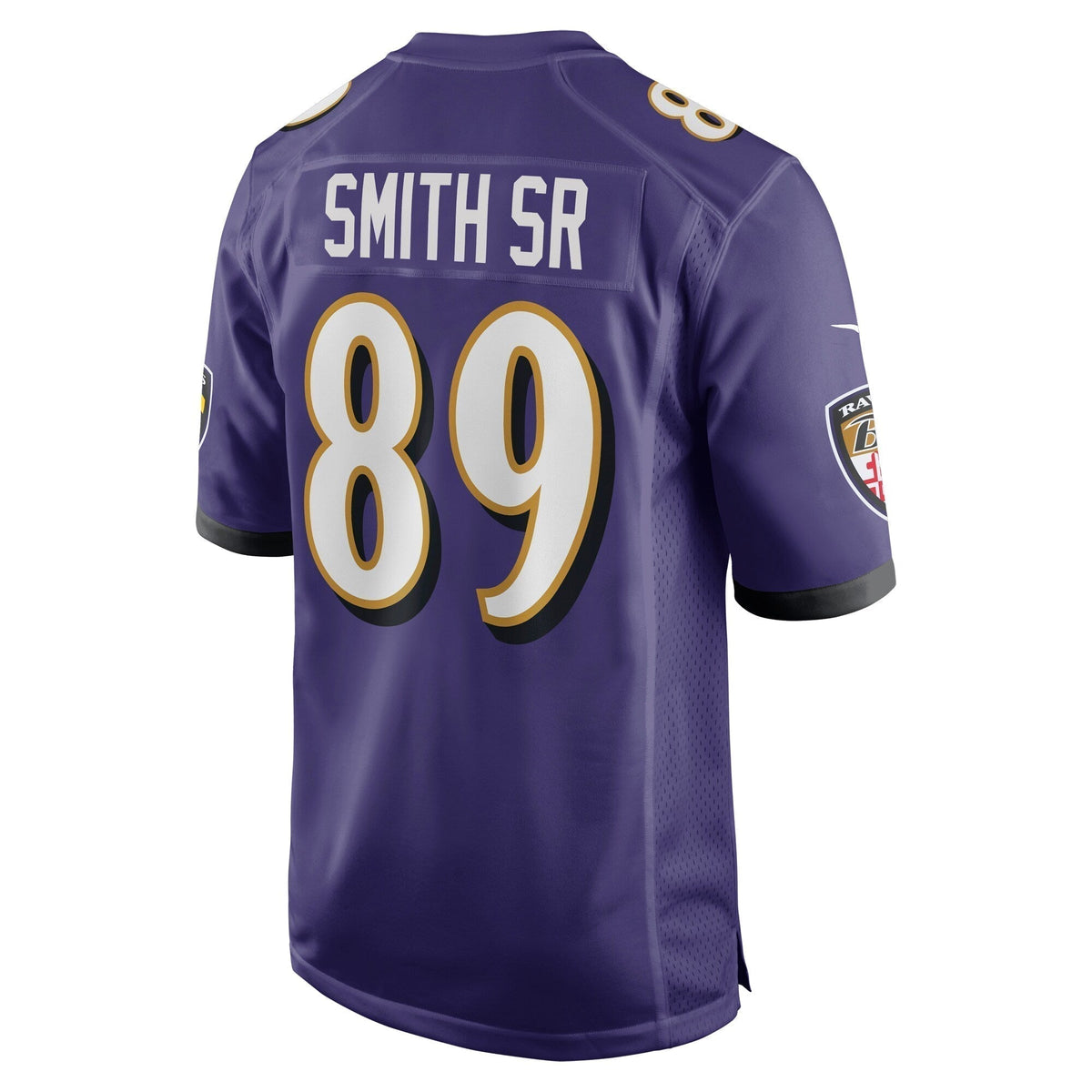 Steve Smith Sr. Baltimore Ravens Nike Retired Game Jersey - Purple