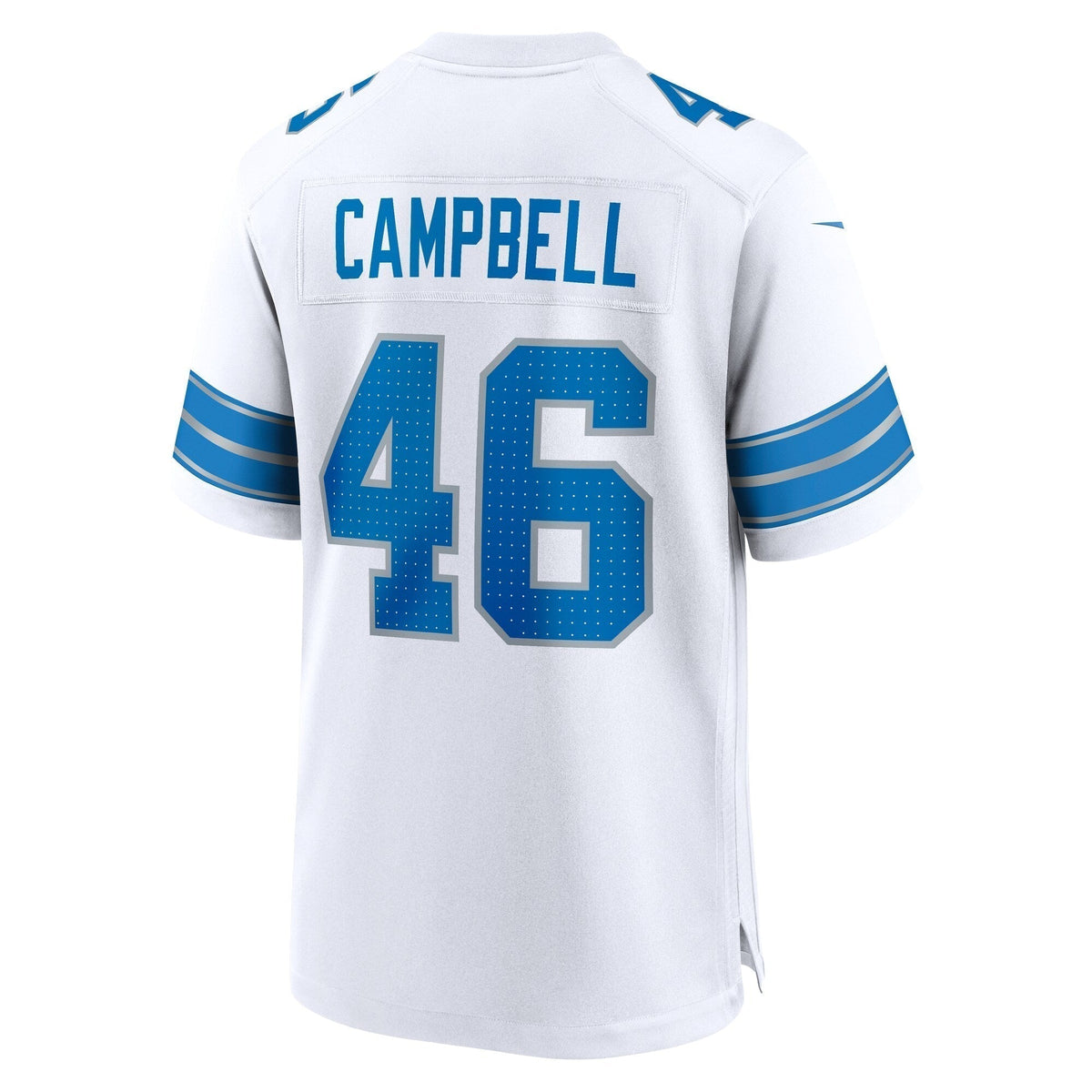 Jack Campbell Detroit Lions Nike White Game Jersey - White