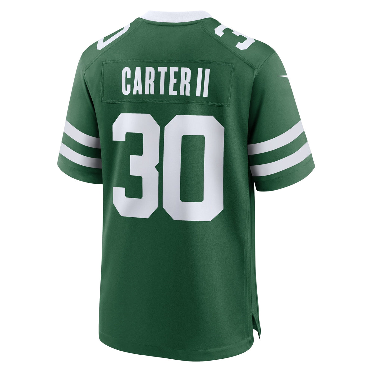 Michael Carter II New York Jets Nike Team Game Jersey - Legacy Green