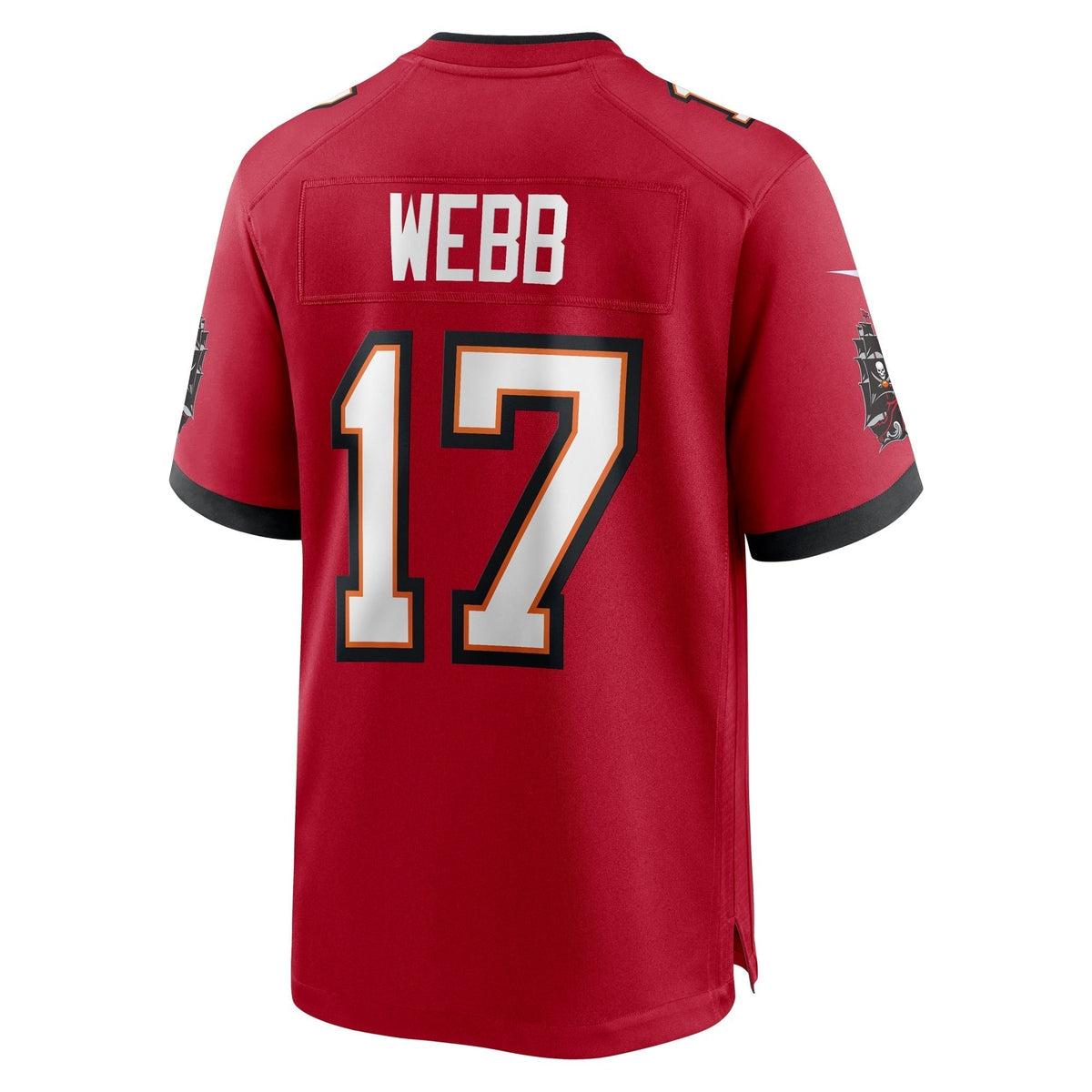 Raleigh Webb Tampa Bay Buccaneers Nike Game Jersey - Red