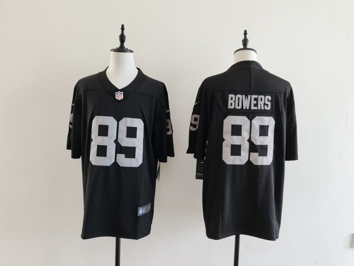 Men's Oakland Raiders Brock Bowers Jersey - Black