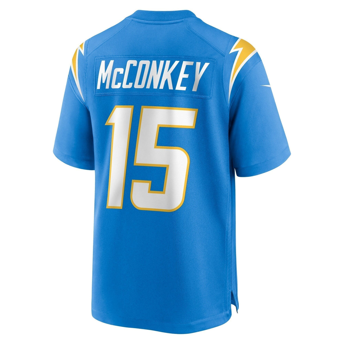 Ladd McConkey Los Angeles Chargers Nike 2024 NFL Draft Game Jersey - Powder Blue