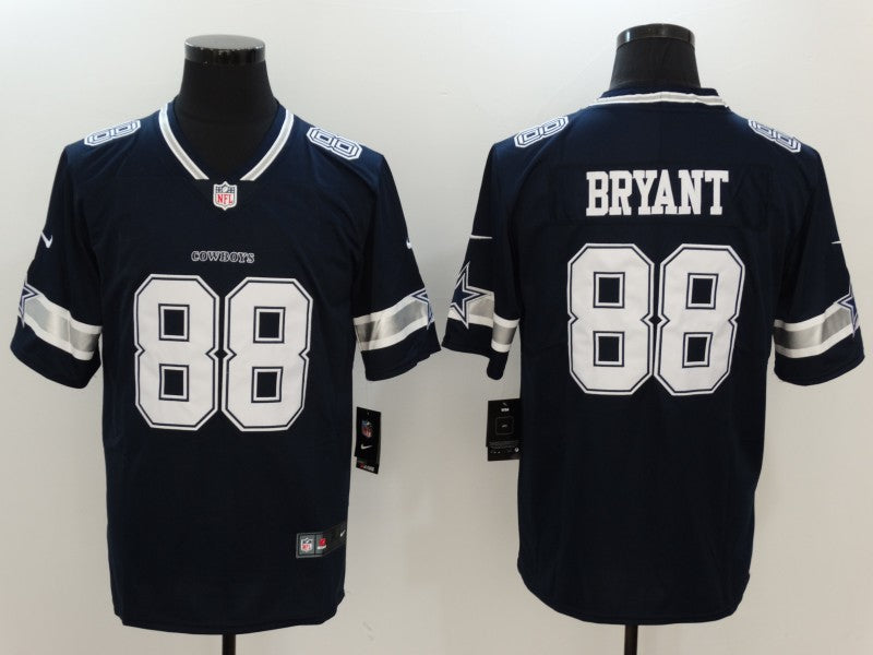 Men's Dallas Cowboys Dez Bryant #88 Navy Player Game Jersey1
