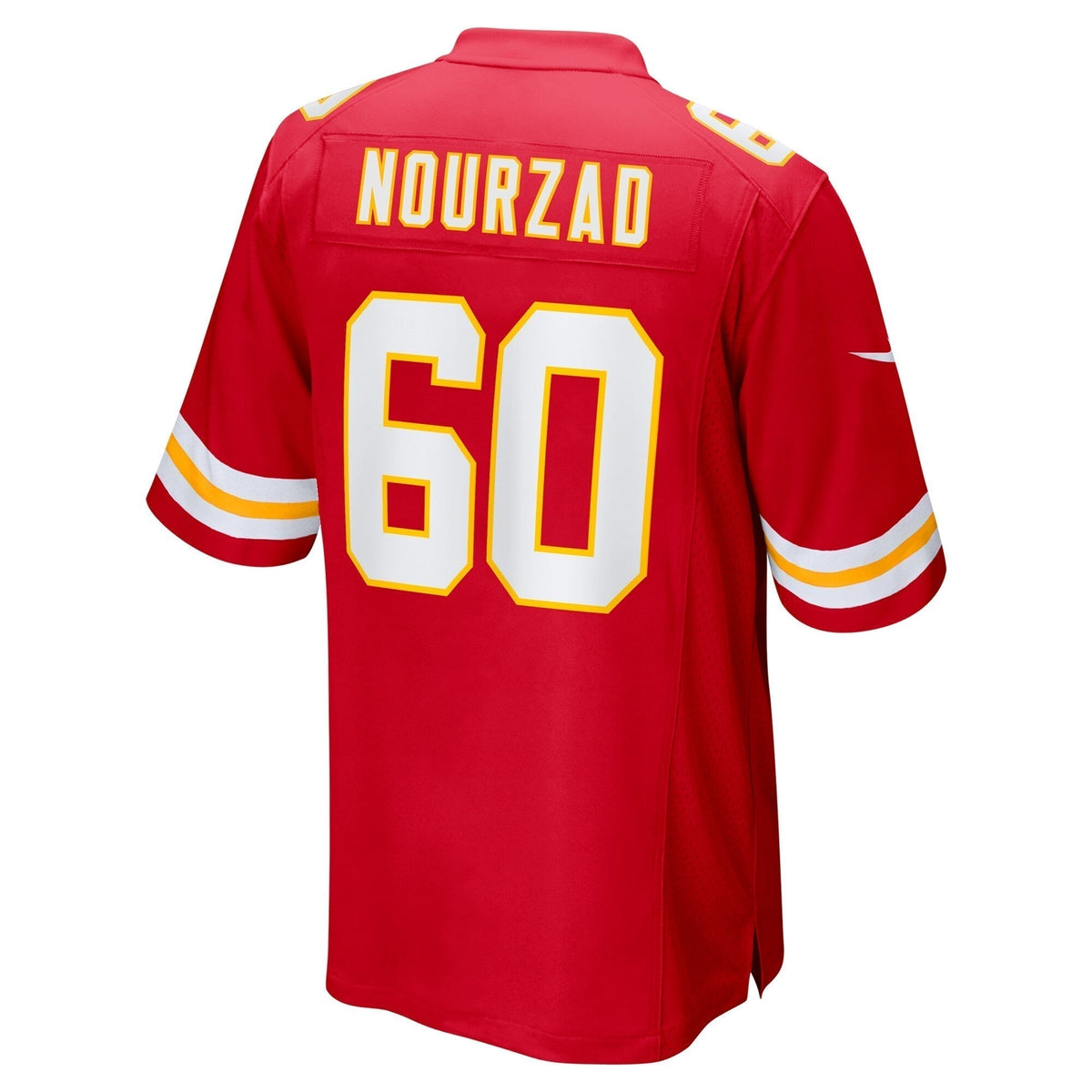 Hunter Nourzad Kansas City Chiefs Nike Game Jersey - Red