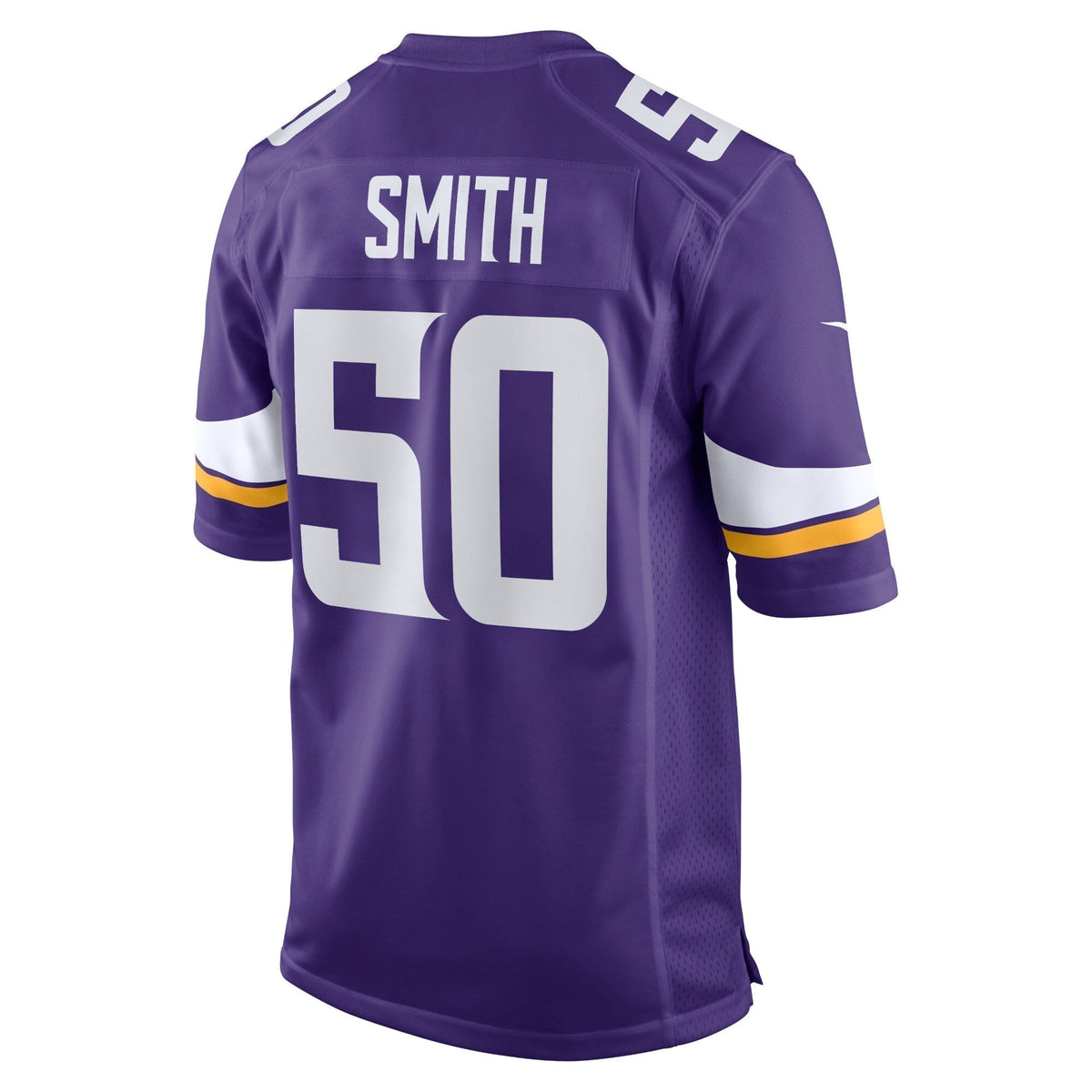 TJ Smith Minnesota Vikings Nike Home Game Jersey - Purple
