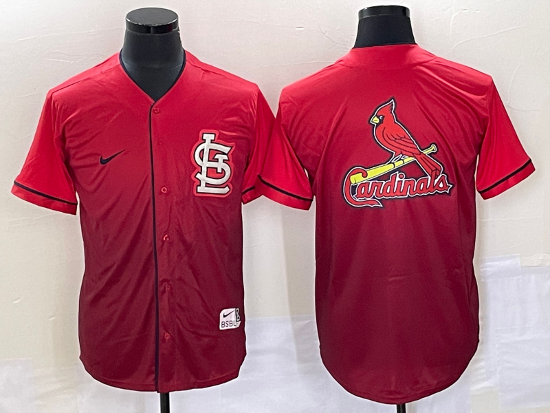 Men's St. Louis Cardinals Red Replica Team Jersey1