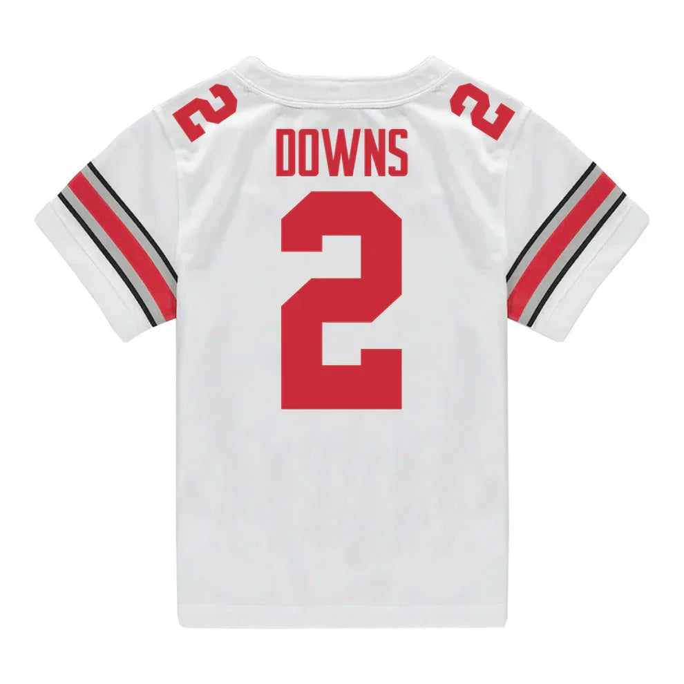 Caleb Downs Ohio State Buckeyes Jersey – White