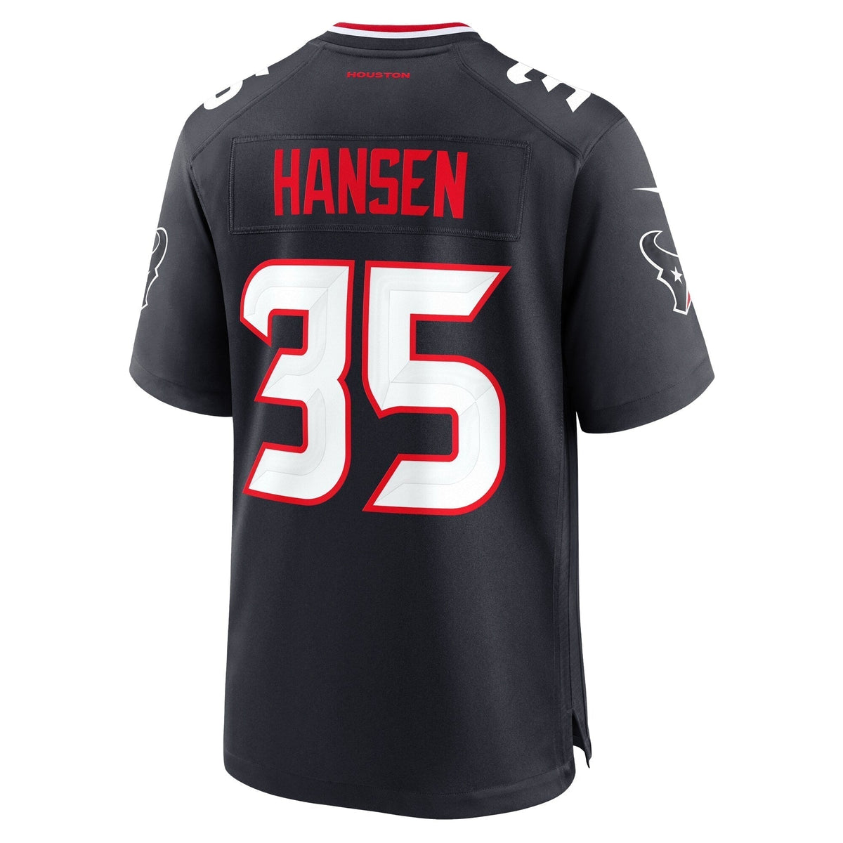 Jake Hansen Houston Texans Nike Team Game Jersey - Navy