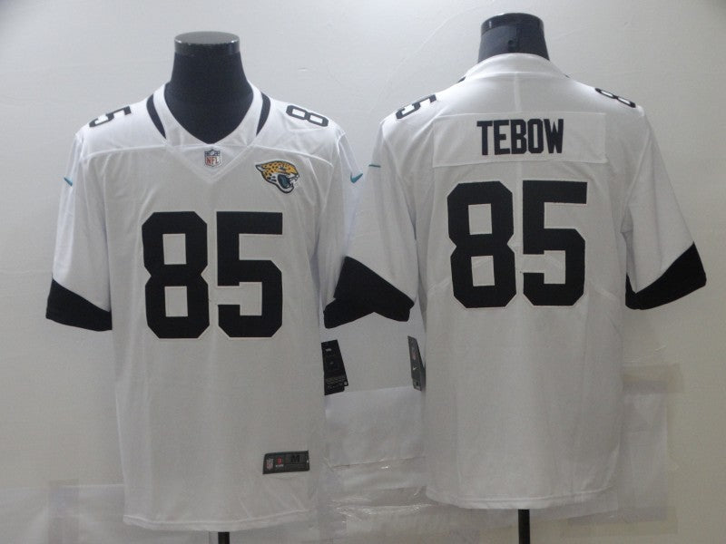 Men's Jacksonville Jaguars Tim Tebow #85 White Game Jersey1