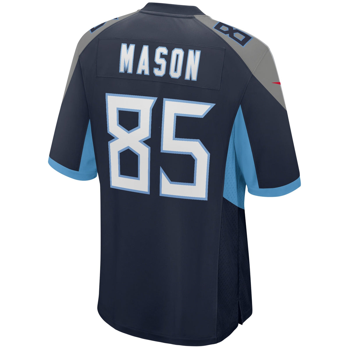 Derrick Mason Tennessee Titans Nike Game Retired Jersey - Navy