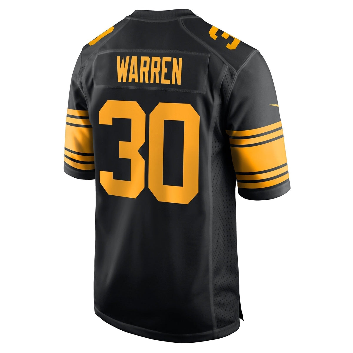 Jaylen Warren Pittsburgh Steelers Nike Alternate Game Jersey - Black