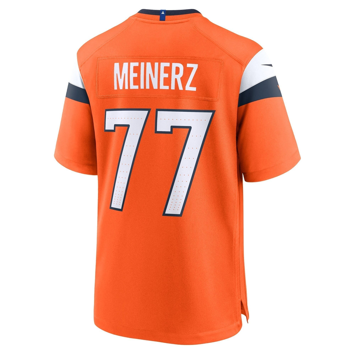 Quinn Meinerz Denver Broncos Nike Team Game Jersey - Orange