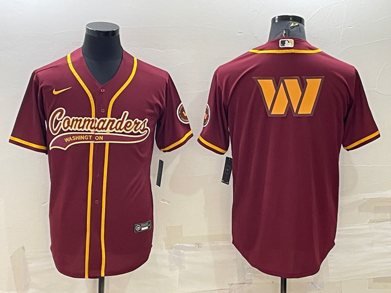 Men's Washington Commanders Red Game Jersey1