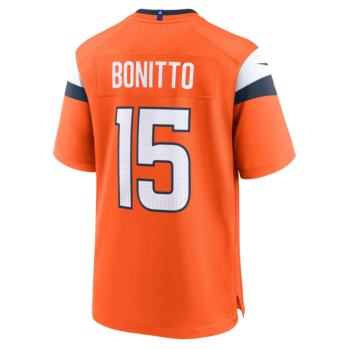 Nik Bonitto Denver Broncos Nike Team Game Jersey - Orange