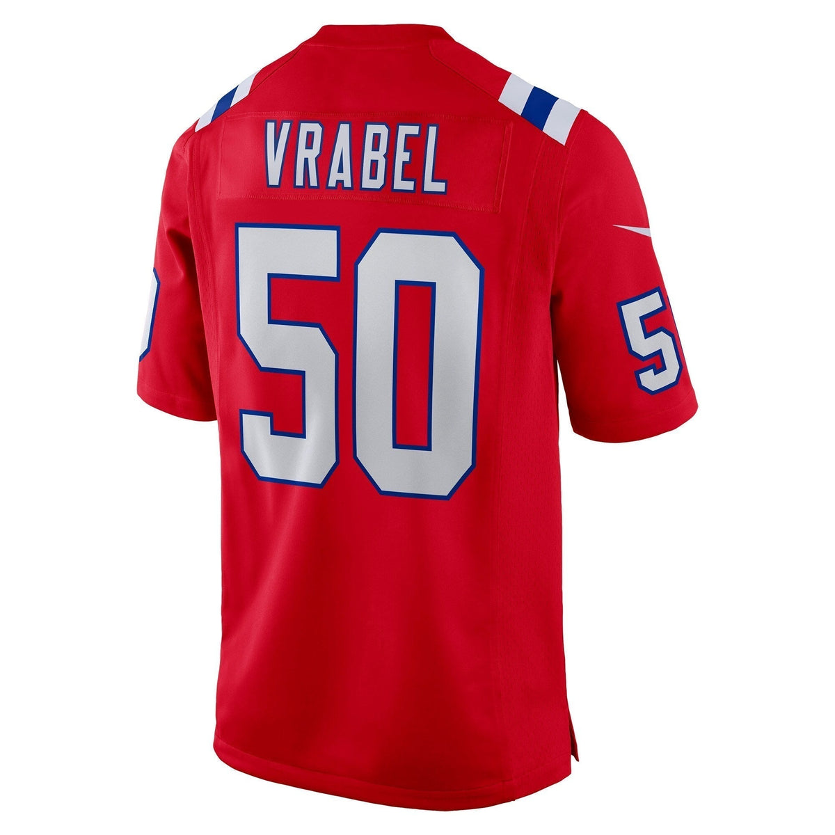 Mike Vrabel New England Patriots Nike Retired Alternate Game Jersey - Red