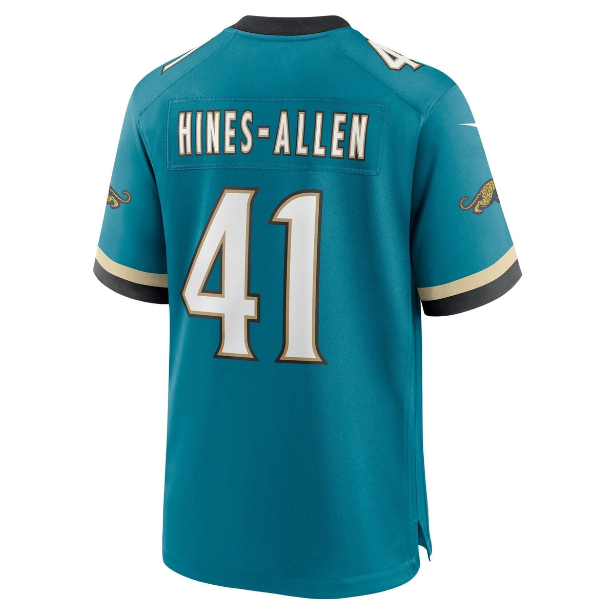 Josh Hines-Allen Jacksonville Jaguars Nike Prowler Throwback Game Jersey - Teal