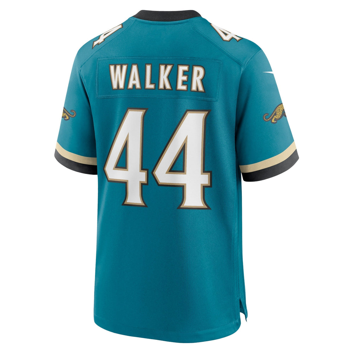 Travon Walker Jacksonville Jaguars Nike Prowler Throwback Game Jersey - Teal