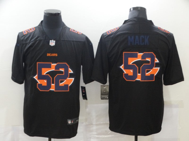 Men's Chicago Bears Khalil Mack #52 Black Player Replica Jersey1