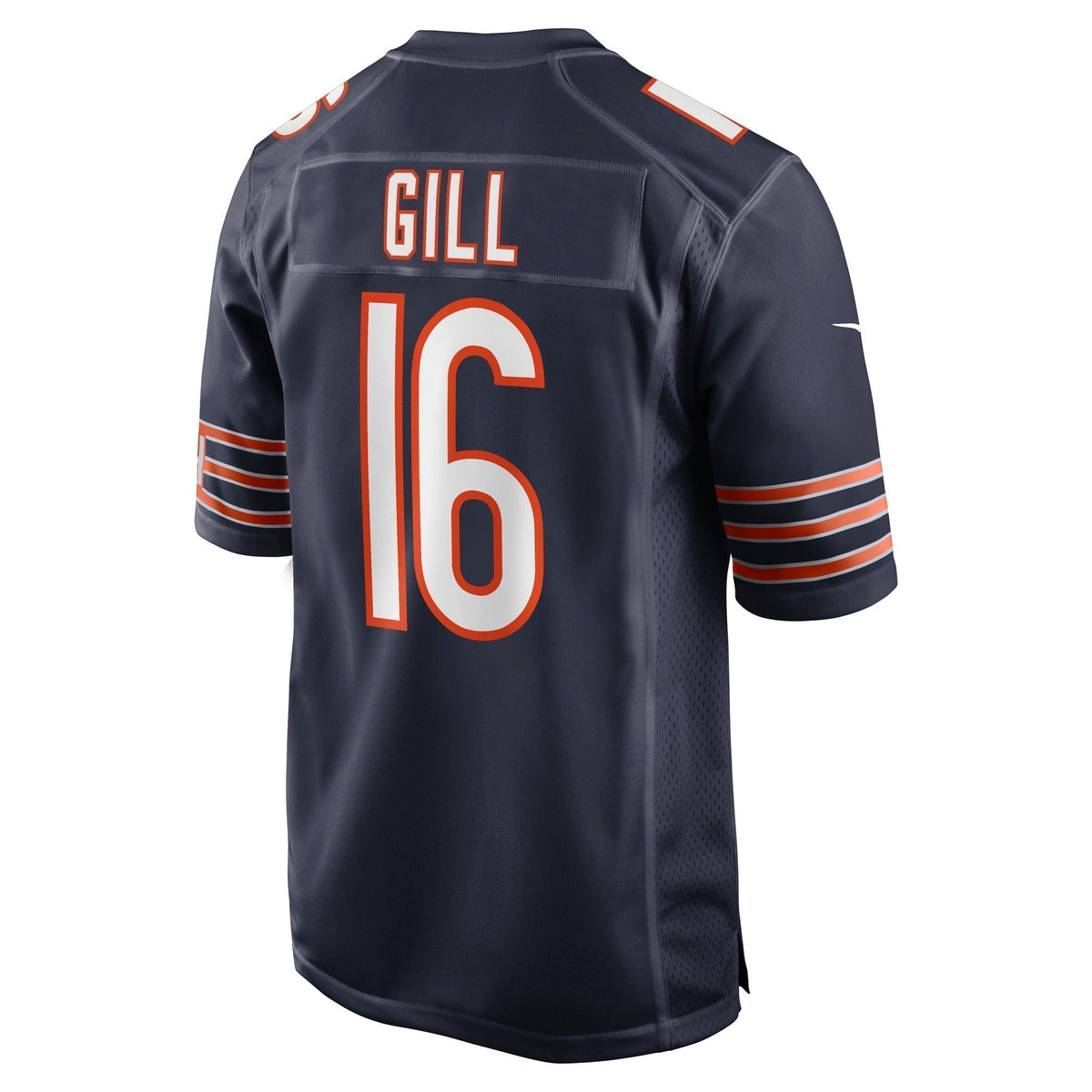 Trenton Gill Chicago Bears Nike Game Jersey - Navy